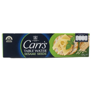 คาร์สแครกเกอร์ผสมเมล็ดงา 125กรัม Cars Crackers with Sesame Seeds 125 g.