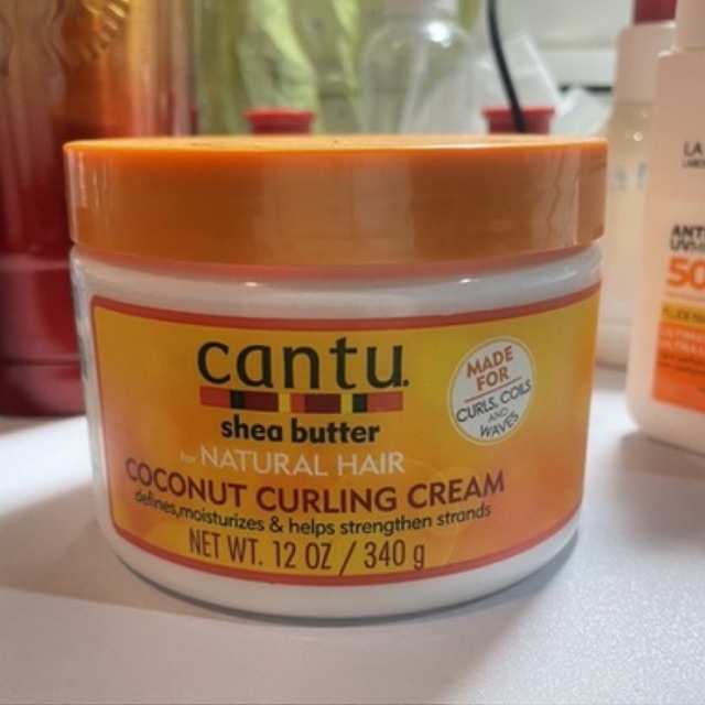 cantu shea butter coconut curling cream