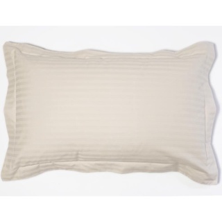 กรีน ค๊อตตอน ปลอกหมอนริ้วเล็ก ผ้าซาติน 18*29 Green Cotton Satin Pillow Case (Small Stripes)