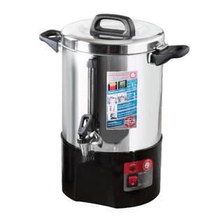 ตราจรวด ถังต้มน้ำไฟฟ้า 2 ชั้น 8.5 ลิตร Rocket brand electric water boiler 2 layers 8.5 liters