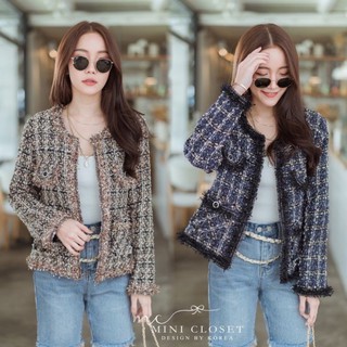 พร้อมส่ง🔖Lady Sweet Tweed🔖mini closet