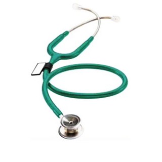 MDF หูฟังทางการแพทย์ สำหรับเด็กเล็ก Stethoscope MD One Pediatric - OM  777C#9 (สีเขียว)