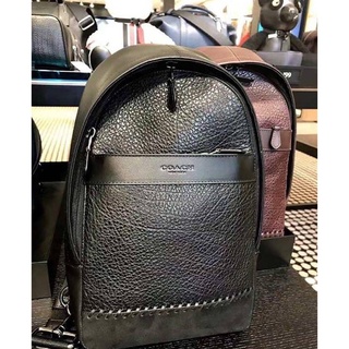 (สด-ผ่อน)🎗แท้100% Coach Charles Pack with Baseball Stitch