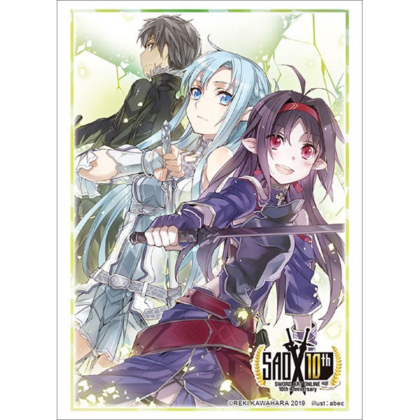 Bushiroad Sleeve Collection HG Sword Art Online Mother's Rosario Kirito &amp; Asuna &amp; Yuuki - ซองใส่การ์ด, ซองการ์ด