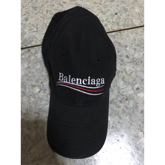 Balenciaga cap หมวก สีดำ