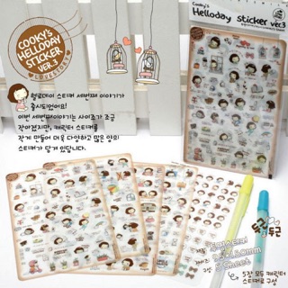 Cookyshop Helloday sticker ver.3