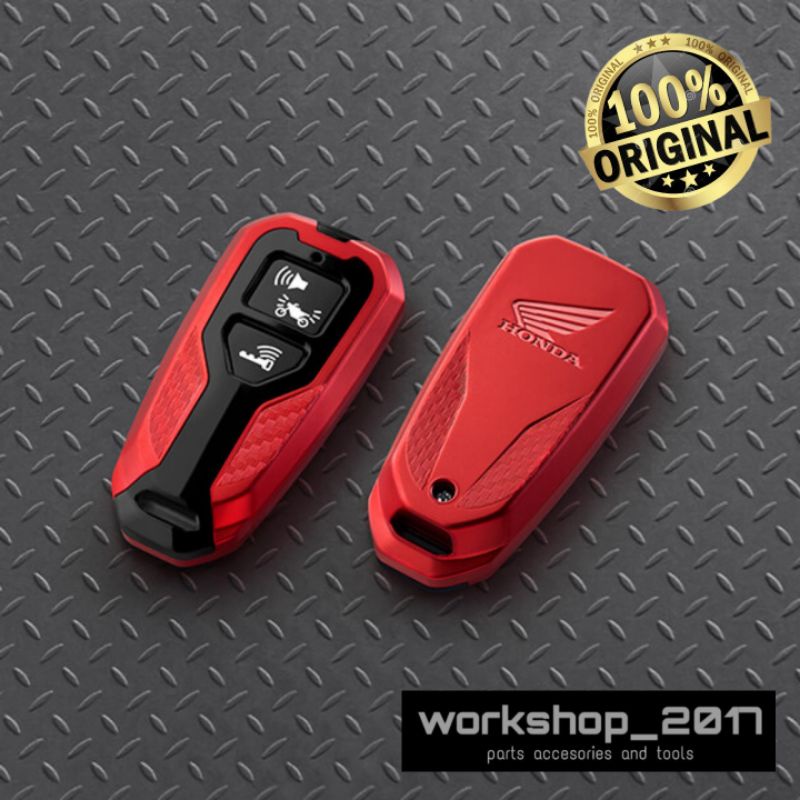 PCX160 สีแดงสีดํา Cooper REMOTE COVER ORIGINAL REMOTE KEY COVER 03512K1ZGBL GCP GRE