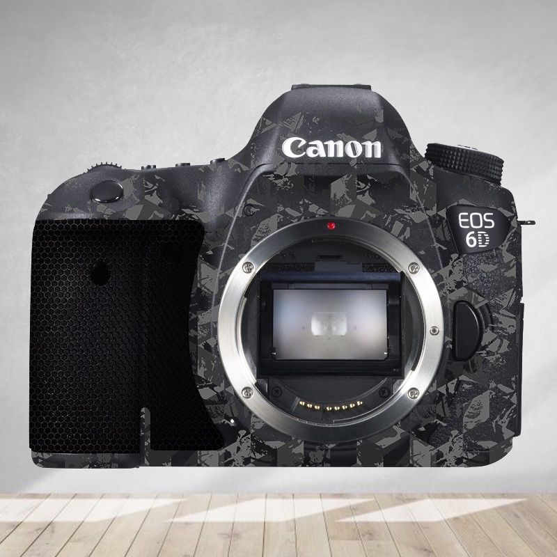 3m Camera Skin Sticker - รุ่น Urban camo สีดํา - สําหรับกล้อง Canon DSLR...