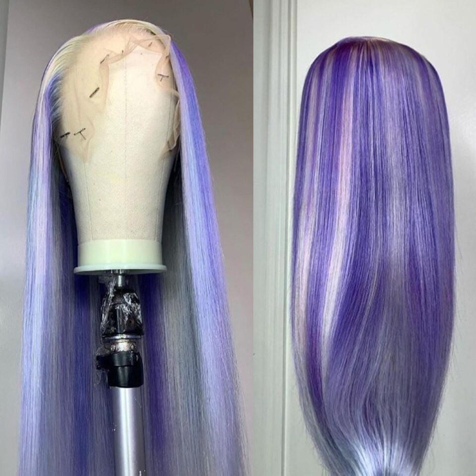 wigs purple