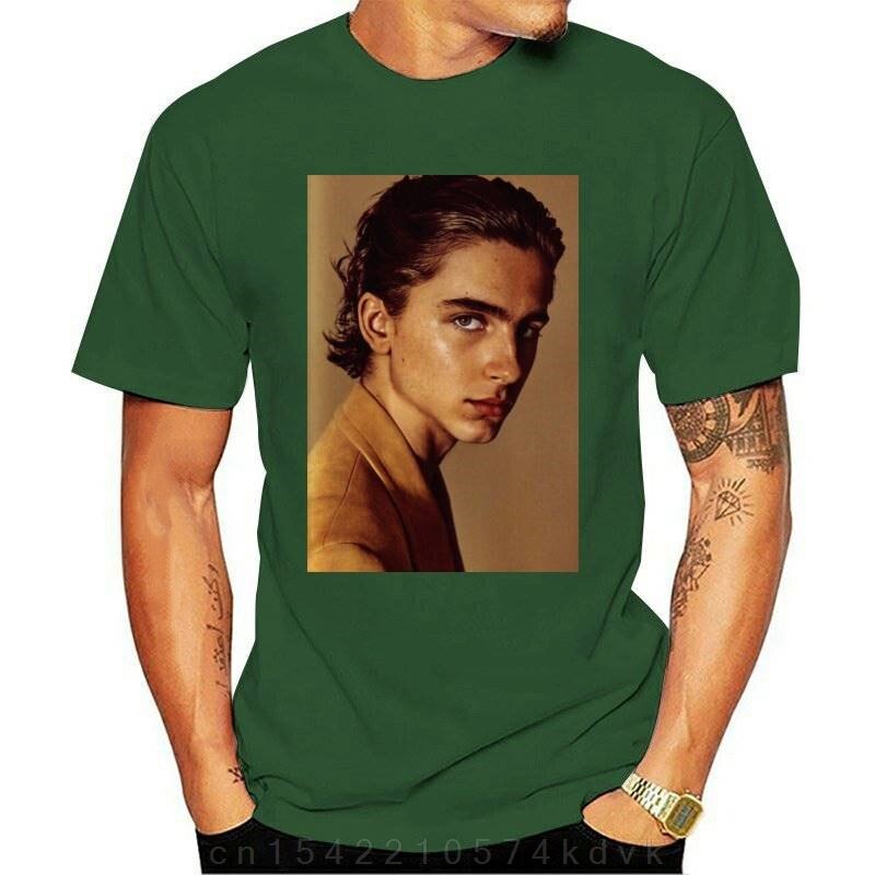 Hot Chalamet Timmothee เสื้อตลกเสื้อผู้ชายและผู้หญิง Tee S 2Xl Pg53