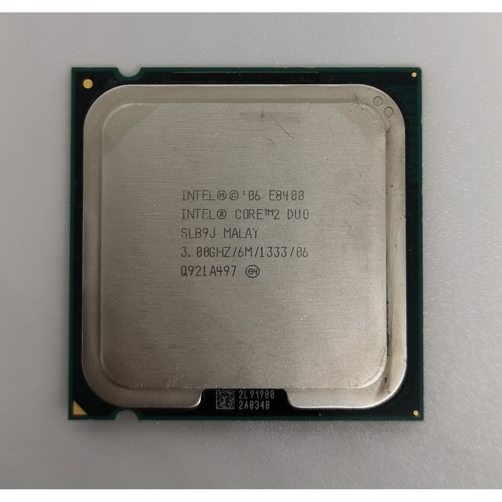 Intel มือสอง® CoreTM2 Duo E6700 E6750 E8400 E8500 E8600 โปรเซสเซอร์ CPU / LGA775 / 2 Core 2 Thread /