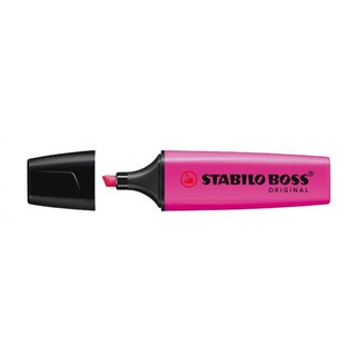 KTS (ศูนย์เครื่องเขียน) (SALE)ปากกาเน้นข้อความ STABILO BOSS สีชมพู