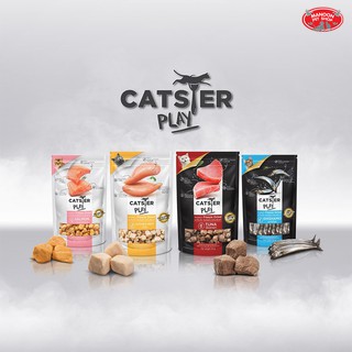 [MANOON] CATSTER Play Freeze Dried Treats &amp; Toppers for Cats 40g