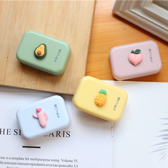 ตลับคอนแทค  เซตเล็ก ฟรุตตี้พาสเทล