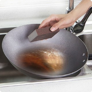 ฟองน้ำเมจิก ใช้กำจัดคราบ ทำความสะอาดเครื่องครัว