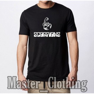 เสื้อยืด พิมพ์ลาย SCORPIONS แบบกําหนดเอง