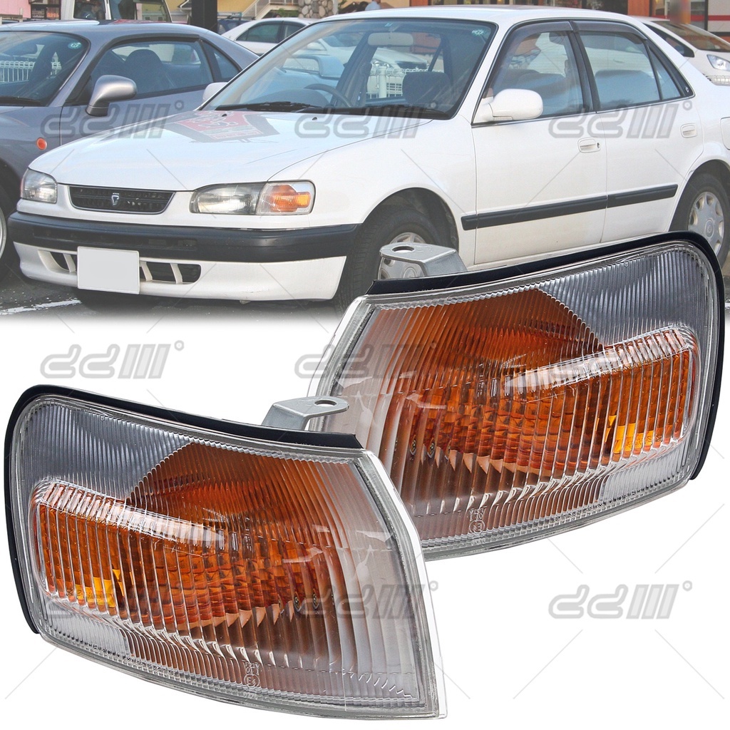 DEPO Toyota Corolla AE110 AE111 JDM 1996-1997 ไฟมุมหน้าโคมไฟสัญญาณ