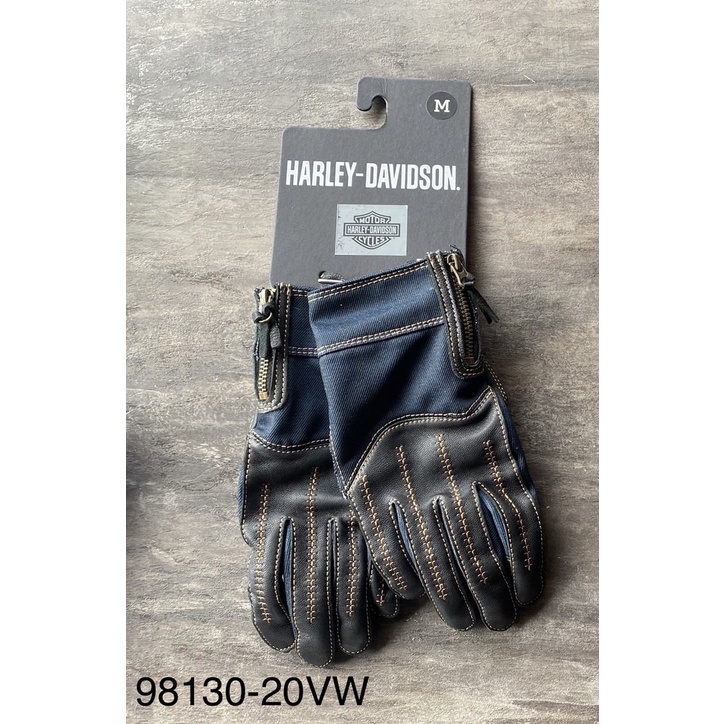 ถุงมือผู้หญิงลิขสิทธิ์แท้จาก Harley Davidson 98130-20VW