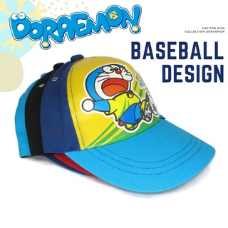 หมวกแก๊ป Doraemon character BASEBALL CAP SIZE 50-52 CM. (No. DM-104)