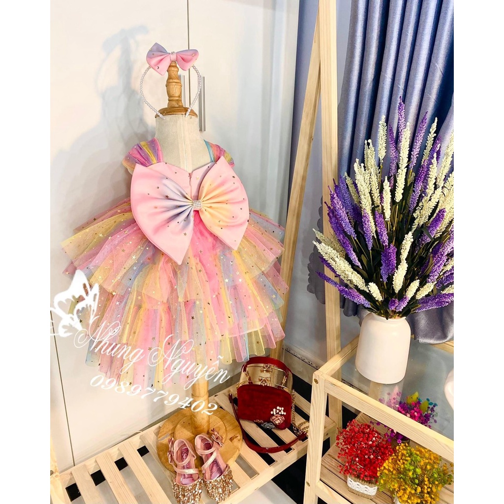 7 COLOR PRINCESS DRESS