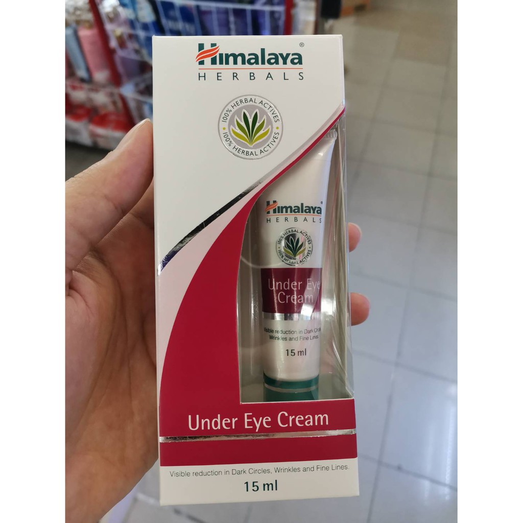 ㍿♦Himalaya herbal under eye cream 15 ml ครีมทารอบดวงตา หิมาลายา เฮอร์