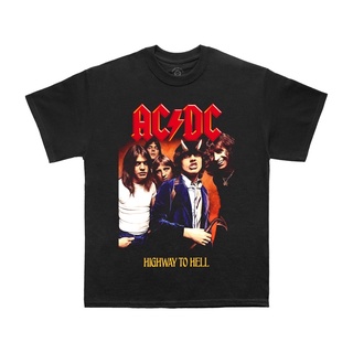 เสื้อยืดสีขาวเสื้อยืดพรีเมี่ยม พรีเมี่ยม พรีเมี่ยม พิมพ์ลายเพลง สําหรับ HIGHWAY TO HELLS-4XL