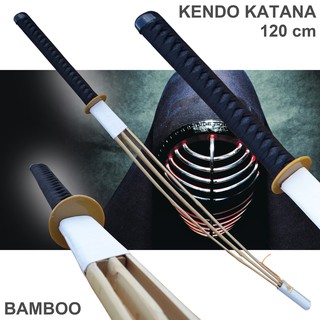 ดาบเคนโด้ ไม้ไผ่ 竹刀 Shinai ชิไน สำหรับฝึก Kendo ดาบไม้ ซามูไร Bokken ดาบญี่ปุ่น Bamboo Wooden Sword Samurai Katana ทนทาน