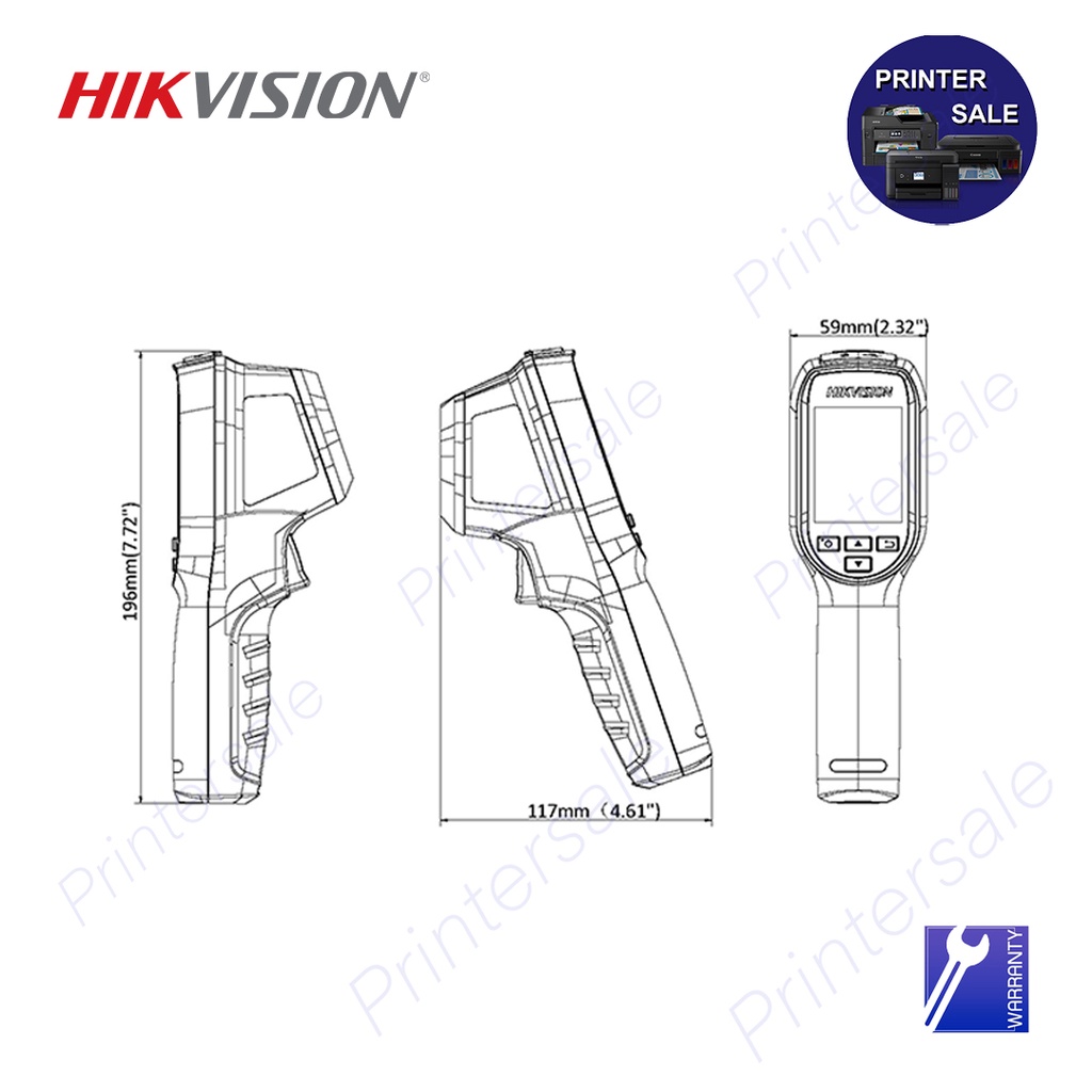 Hikvision DS-2TP31B-3AUF กล้องตรวจจับอุณหภูมิแบบมือถือ #5