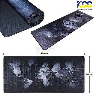 แผ่นรองเม้าส์ผ้าลายแผนที่โลก Nubwo Mouse Pad แผ่นรองเมาส์ รุ่น NP-MAP1