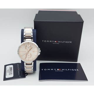 นาฬิกา TOMMY HILFIGER WOMENS 1782127 36 MM QUARTZ MULTIFUNCTION พร้อมกล่อง (ใหม่)