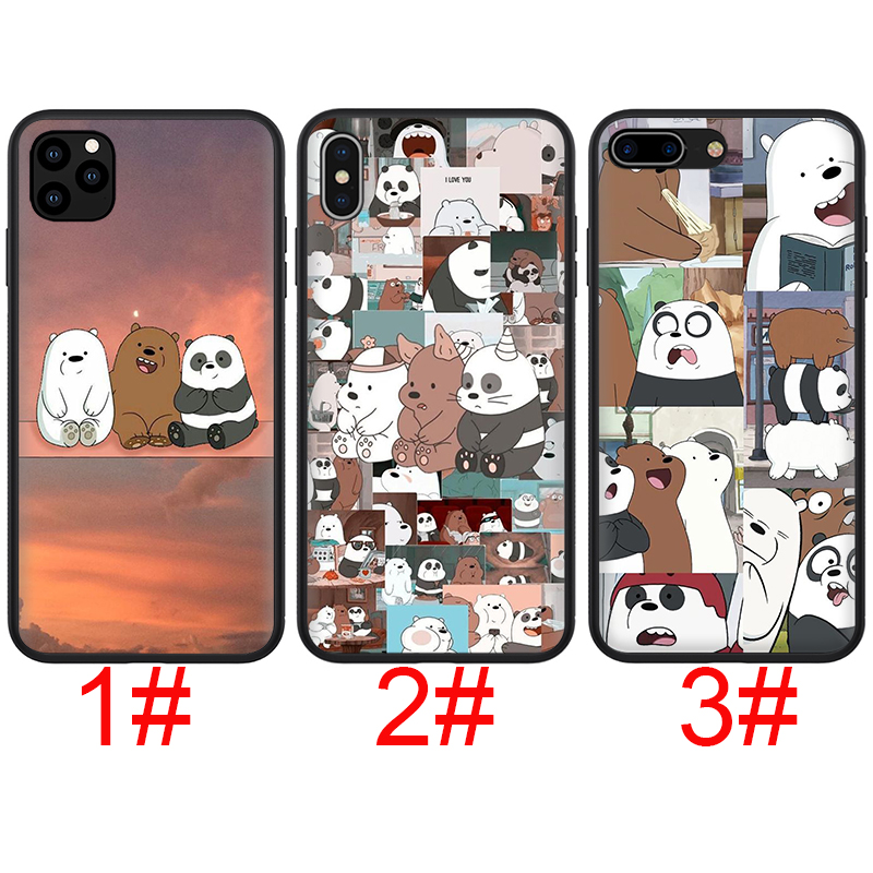 เคสโทรศัพท์มือถือพิมพ์ลาย We Bare Bears สําหรับ Apple Iphone 12 11 Pro ...