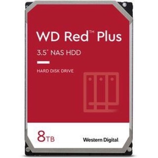 🍎(ใหม่แท้ส่งฟรี จำนวนจำกัด)WD RED PlUS 8TB NAS HDD SATA 256MB 7200RPM (WD80EFBX-3YEAR) Internal Hard Drives