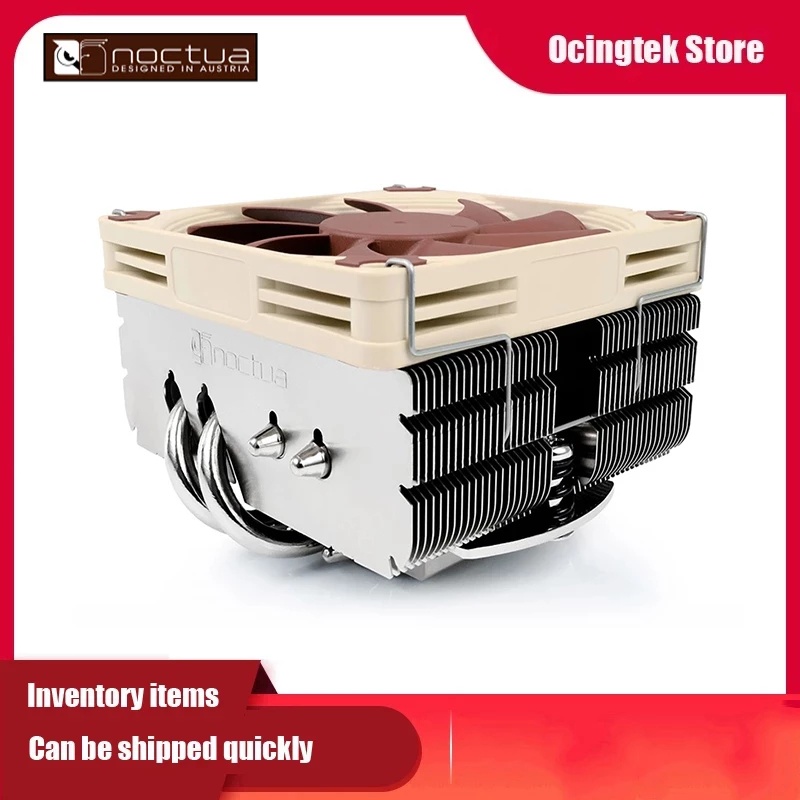 Noctua NH-L9x65 4 ท่อความร้อน HTPC CPU cooler 92x92x14 มม.เงียบ Cooling CPU 4pin PWM พัดลมสําหรับ In