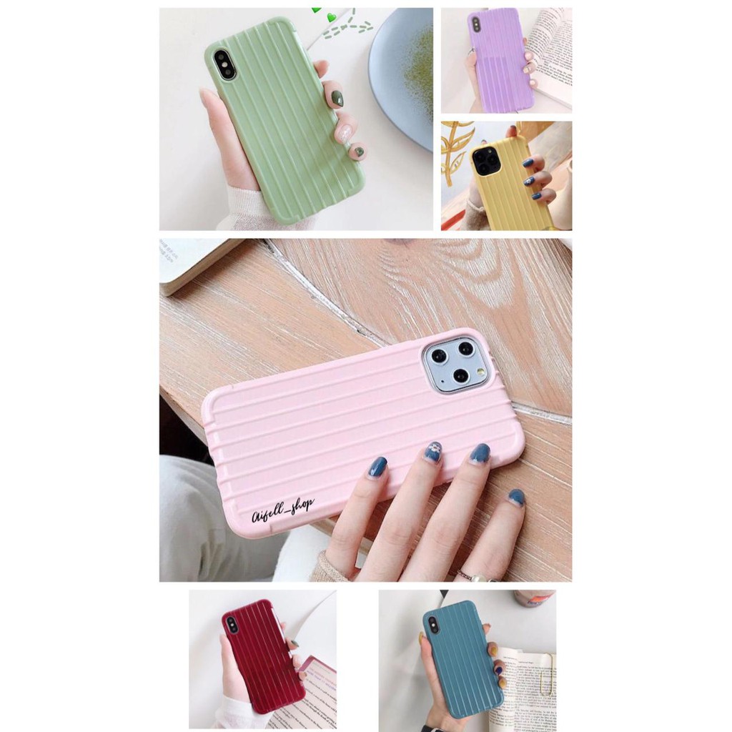 กระเป๋าเดินทาง macaron Softcase Samsung A20 A30 M10s A30s A50 A50s A51 J2 Prime Iphone 6 6s 6+ 7 8 7