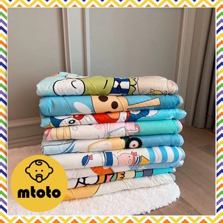 MTOTO KID blanket ผ้าห่มเด็ก ผ้ารองนอน ลายการ์ตูน ผ้าห่มฝ้ายญี่ปุ่น สีสวยสดใส ผ้านุ่ม ไม่ระคายเคือง