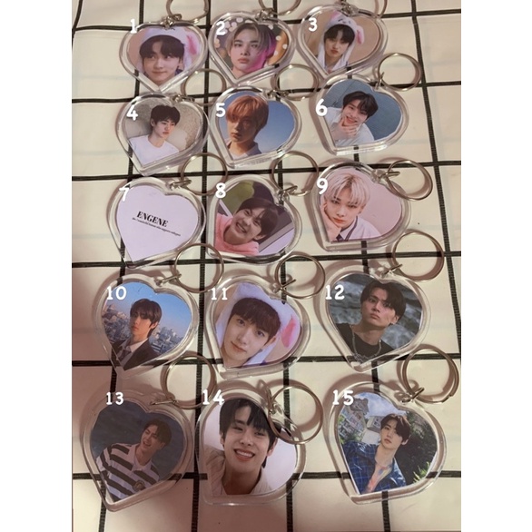 ENHYPEN KEYCHAIN ALL MEMBER