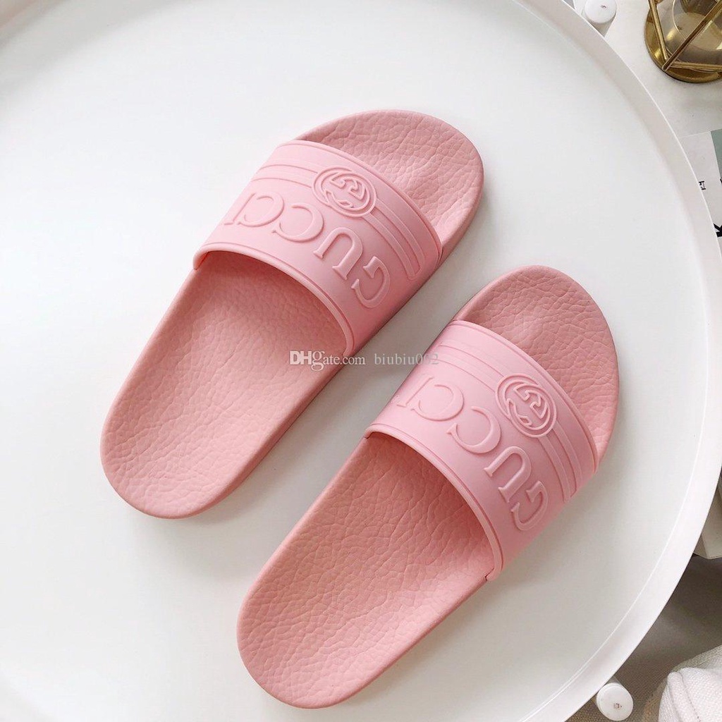 รองเท้าแฟชั่นGUCCI Flip flop for Women knot Flat Slippers sandals Girls Flip  Flops studded Summer Shoes Cool Beach Slid | Shopee Thailand