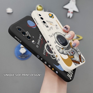 เคสโทรศัพท์มือถือซิลิโคน ลายนักบินอวกาศ สําหรับ Huawei P30 P20 Pro Lite 2019