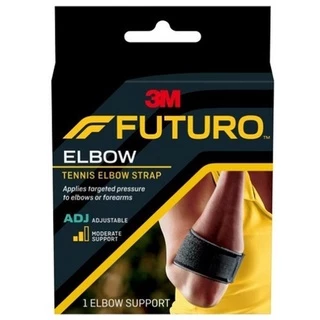 รุ่นใหม่ Futuro Tennis Elbow Strap ฟูทูโร่ อุปกรณ์พยุงกล้ามเนื้อแขน ท่อนล่าง ข้อศอก#9837