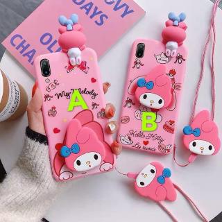 เคส-OPPO A94 Reno 5 A93 A15 A31 A53 Reno 4 A92 A91 A9 2020 Reno 2F A1K K3 F11pro A7 F9 F11 A5S F7 F5 A3s F1S A37 A83 A57 A5 R9s plus With Lanyard&amp;Holder