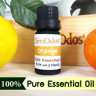 น้ำมันหอมระเหยแท้ 100% กลิ่นส้ม Orange Pure Essential Oils กลิ่นส้ม ไร้กลิ่นปรุงแต่ง