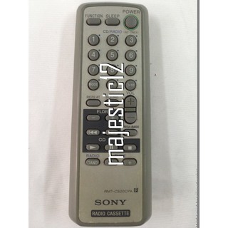 รีโมทสำหรับเครื่องเล่นเทป วิทยุ Sony RMT-CS20CPA ( Remote Controller for SONY RMT-CS20CPA )