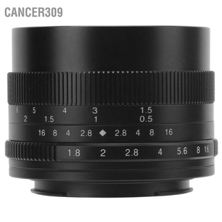 Cancer309 7Artisans เลนส์รูรับแสงขนาดใหญ่ 50 มม. F1.8 สําหรับกล้อง Sony A6600 A6400 A6000 E Mount