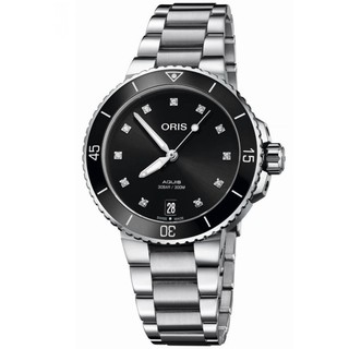 ORIS AQUIS เดท ไดมอนด์ 733 7731 4194 07 8 18 05 p