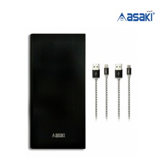 POWER BANK 10000 mAh "ASAKI" (A-B439) Black