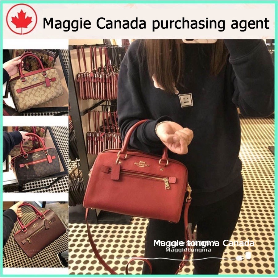 #Maggie Canada# ของแท้ 100% coach 83607 กระเป๋าสะพาย ทรงหมอนรุ่นใหม่ มีZipหน้า