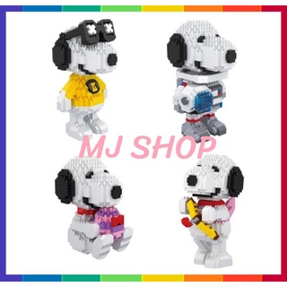 ตัวต่อ​ เลโก้นาโน Size XL - CLC 6689-6690  Snoopy สนู้ปปี้