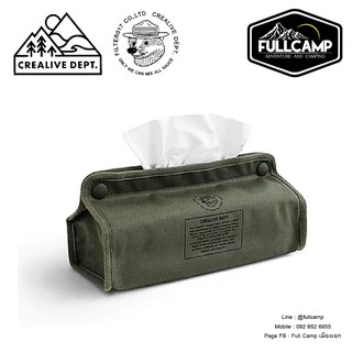 Crealive Dept. Waxed Canvas Tissue Cover