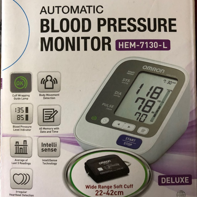 เครื่องวัดความดัน Omron รุ่น hem-7130-l