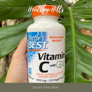 Doctors Best Vitamin C with QualiC 1000mg 120 Veggie Caps วิตามินซี